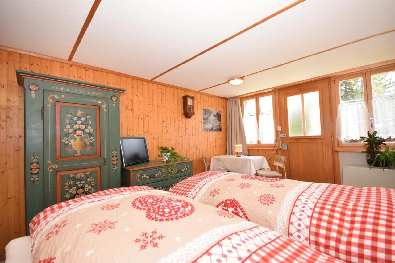 Studio bim Chalet bim Chilchli Mürren Exterior foto